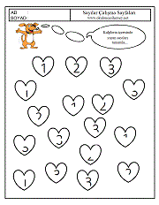 okul öncesi sayıları tamamlama çalışmaları